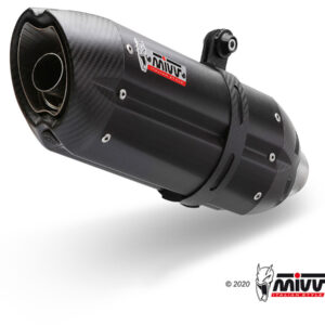 Mivv Full system 2x1 Suono St. Steel con tapa carbono Yamaha T-MAX 500 2008-11