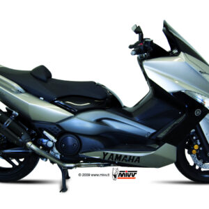 Mivv Full system 2x1 Suono black con tapa carbono Yamaha T-MAX 500 2008-11