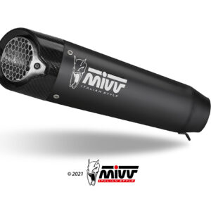 Mivv Slip-On Mover Black Kymco DTX 360 350 2023-24