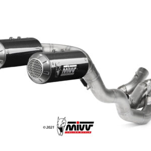 Mivv Full system 2x2 MK3 carbono Ducati Panigale V4 2018-22