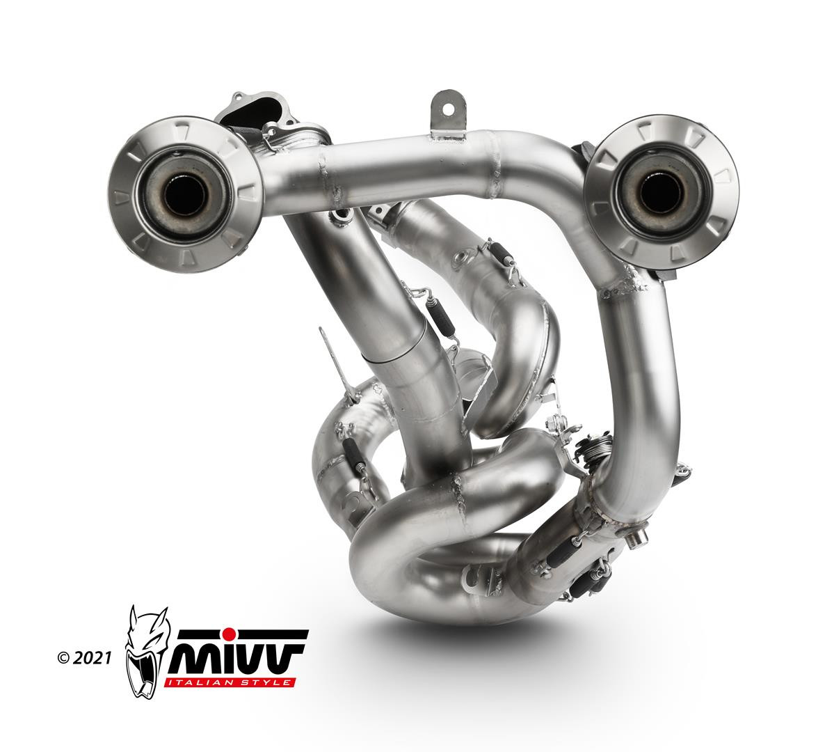 Mivv Full system 2x2 X-M1 Titan Ducati Panigale V2 2020-24