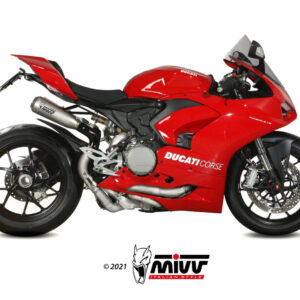 Mivv Full system 2x1 SR-1 black Yamaha T-MAX 560 2020-21