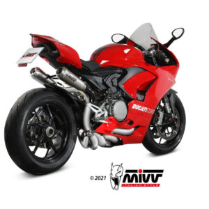 Mivv Full system 2x1 SR-1 black Yamaha T-MAX 560 2020-21