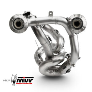 Mivv Full system 2x1 SR-1 black Yamaha T-MAX 560 2020-21