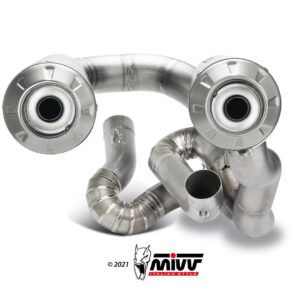Mivv Full system 2x2 X-M1 titan Ducati Streetfighter V4 2020-22
