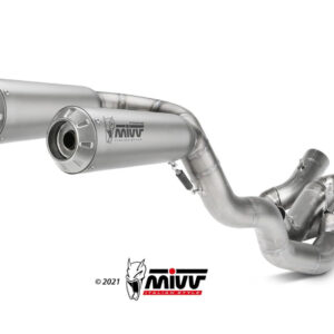 Mivv Full system 2x2 X-M1 titan Ducati Streetfighter V4 2020-22