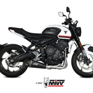 Mivv Full system 3x1 Delta Race Black Triumph Trident 660 2021-25