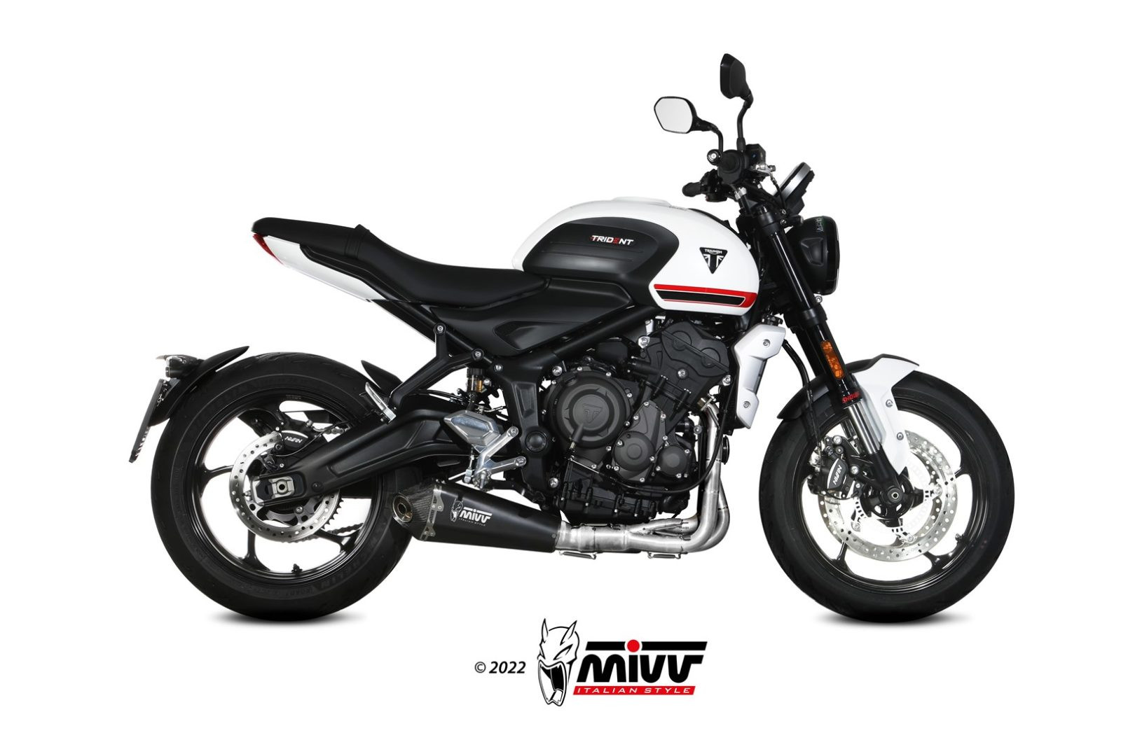 Mivv Full system 1x1 Delta Race black Piaggio Vespa GTS 300 2008-20