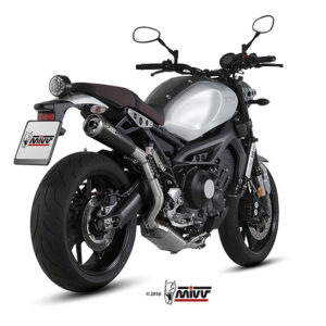 Mivv Full system 3x1 Ghibli black Yamaha XSR 900 2016-22
