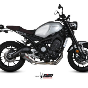 Mivv Full system 3x1 Oval carbono con tapa carbono Yamaha XSR 900 2016-20
