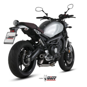 Mivv Full system 3x1 Oval carbono con tapa carbono Yamaha XSR 900 2016-20