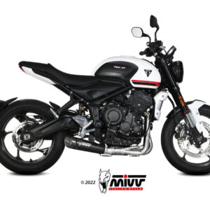 Mivv Full system 3x1 Delta Race Black Triumph Trident 660 2021-25
