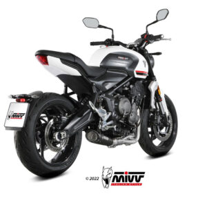 Mivv Full system 3x1 Delta Race Black Triumph Trident 660 2021-25