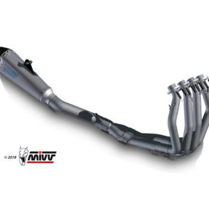 Mivv Full system 4x2x1 Delta Race Full titanium Suzuki GSX-R 1300 Hayabusa 2008-17