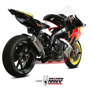 Mivv Full system 4x2x1 Speed edge St. Steel con tapa carbono BMW S 1000 RR 2015-16
