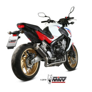 Mivv Full system 4x2x1 GP Pro black Honda CB 650 F 2014-18