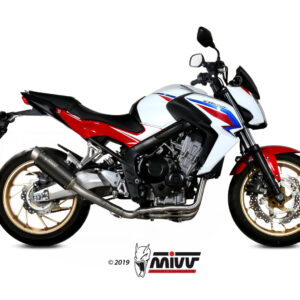 Mivv Full system 4x2x1 GP Pro black Honda CB 650 F 2014-18