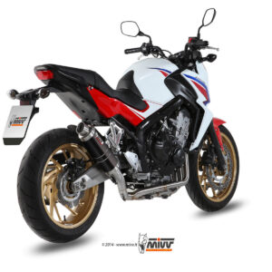 Mivv Full system 4x2x1 GP black Honda CB 650 F 2014-18