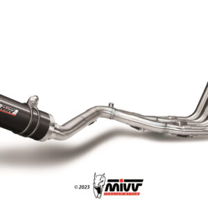 Mivv Full system 4x2x1 GP black con tapa carbono Honda CB 650 F 2014-18