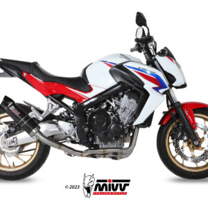 Mivv Full system 4x2x1 GP carbon con tapa carbono Honda CB 650 F 2014-18
