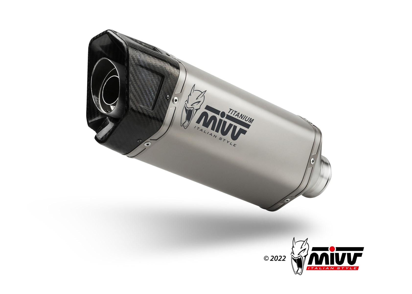 Mivv Full system 4x2x1 SR-1 Full Titanium BMW S 1000 R 2021-25