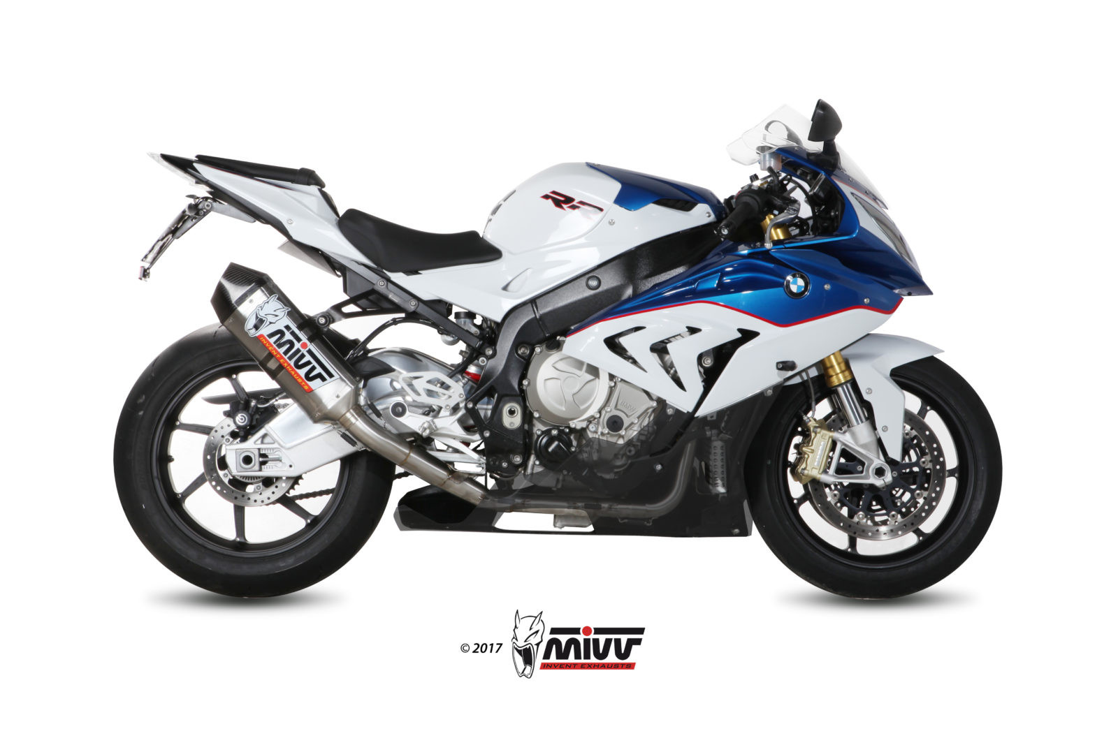 Mivv Full system 4x2x1 Speed edge Full titanium BMW S 1000 RR 2015-16