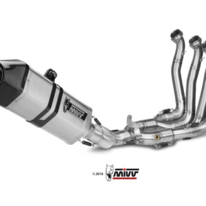 Mivv Full system 4x2x1 Speed edge St. Steel Yamaha YZF 1000 R1 2015-25