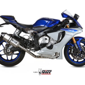 Mivv Full system 2x1 MK3 St. Steel Yamaha YZF R25 2015-24 / MT-03 2016-24 / R3 2015-24