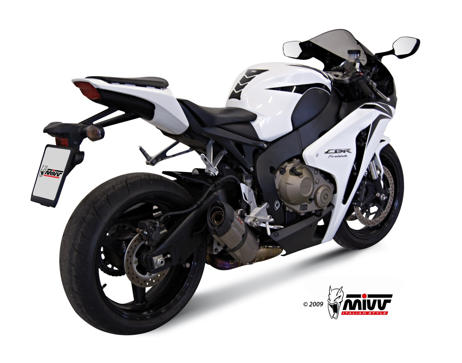 Mivv Full system 4x2x1 Suono Full titanium con tapa carbono Honda CBR 1000 RR 2008-13