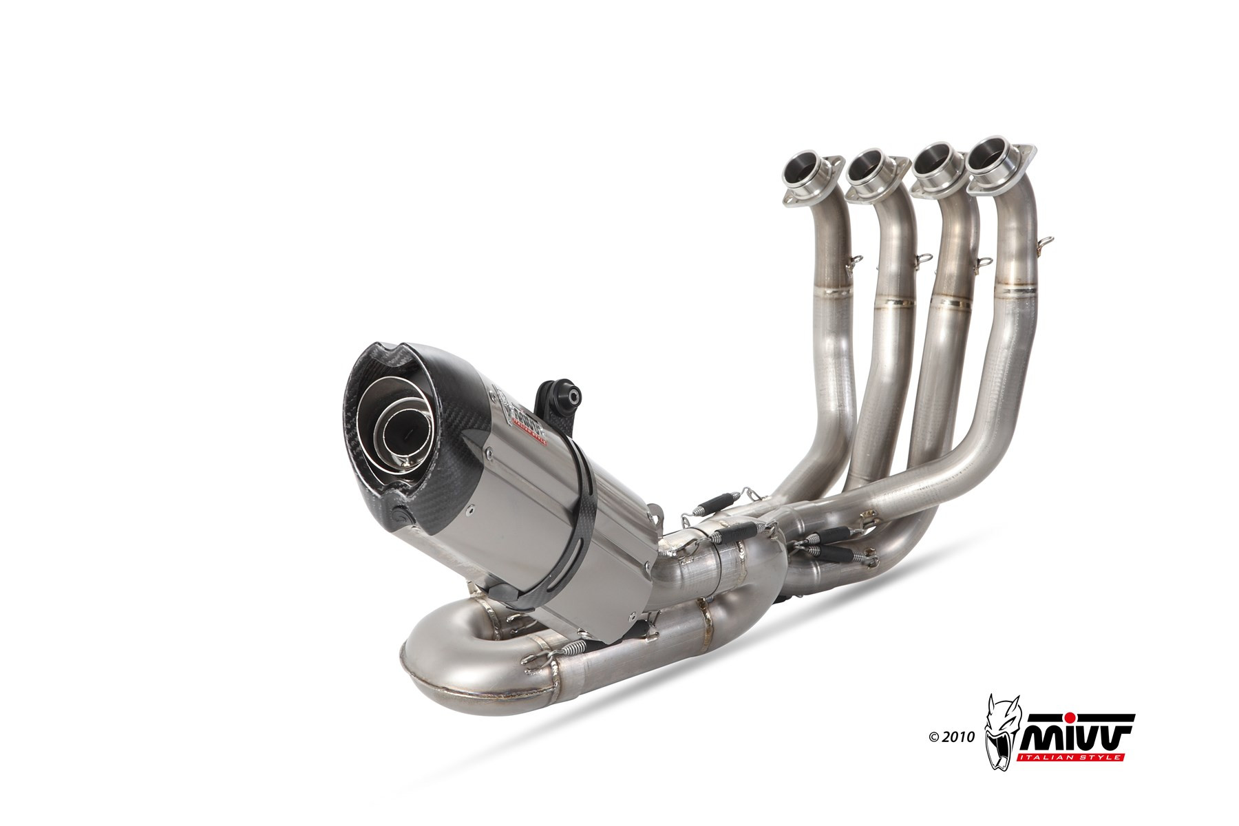 Mivv Full system 4x2x1 Suono Full titanium con tapa carbono Honda CBR 1000 RR 2008-13