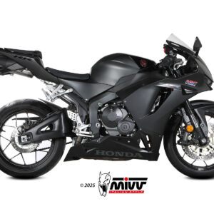 Mivv Slip-On AK-1 Titanium con tapa de carbono Honda CBR 600 RR 2024-25