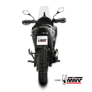 Mivv Slip-On DAKAR Black Moto MORINI X-CAPE 2021-24