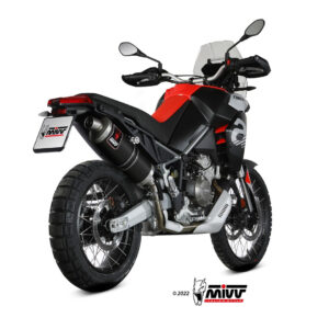 Mivv Slip-On Dakar Black Aprilia Tuareg 660 2022-25