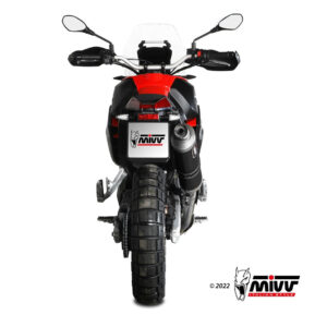Mivv Slip-On Dakar Black Aprilia Tuareg 660 2022-25