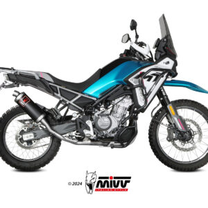 Mivv Slip-On Dakar Black CF Moto 450MT 2024-25