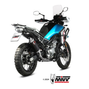 Mivv Slip-On Dakar Black CF Moto 450MT 2024-25