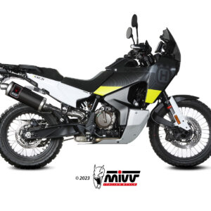 Mivv Slip-On Dakar Black Husqvarna Norden 901 2022-25