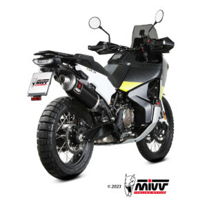 Mivv Slip-On Dakar Black Husqvarna Norden 901 2022-25