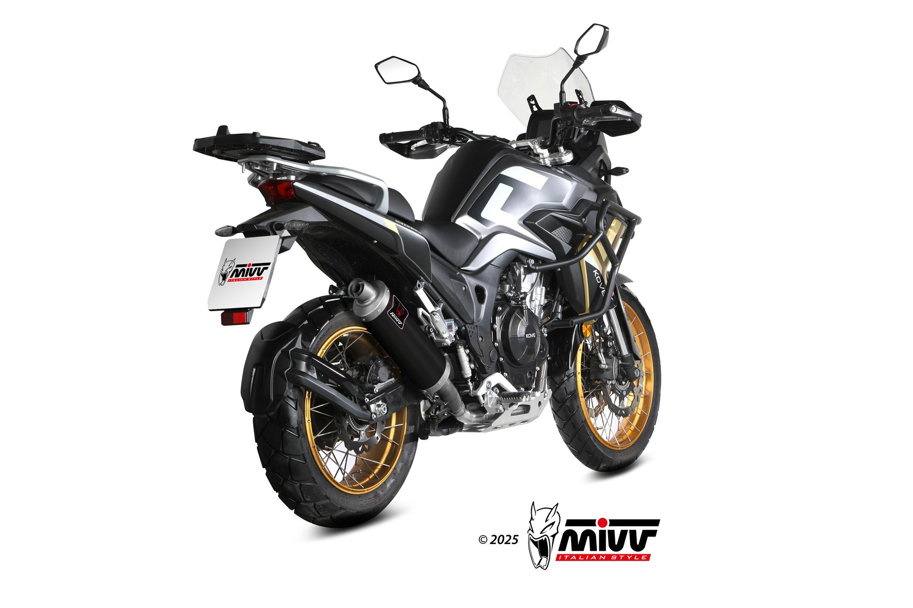 Mivv Slip-On Dakar Black Kove 510X 2024-25