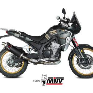 Mivv Slip-On Dakar Black Kove 800X 2024-25