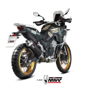 Mivv Slip-On Dakar Black Kove 800X 2024-25