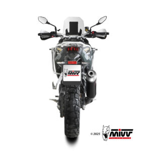 Mivv Slip-On Dakar Black Kove 800X 2024-25