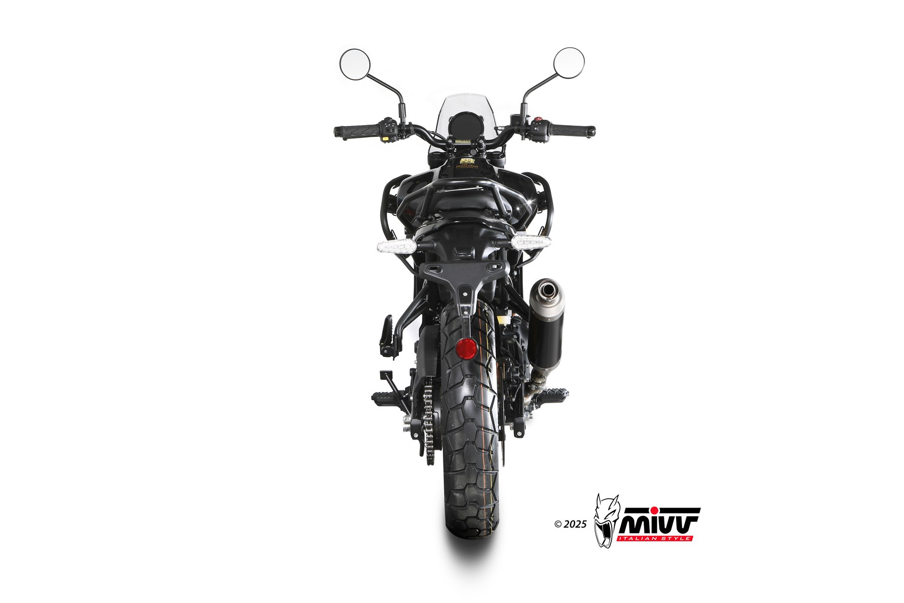 Mivv Slip-On Dakar Black Royal Enfield Himalayan 2024