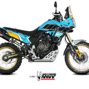 Mivv Slip-On Dakar Black Yamaha Ténéré 700 2019-25
