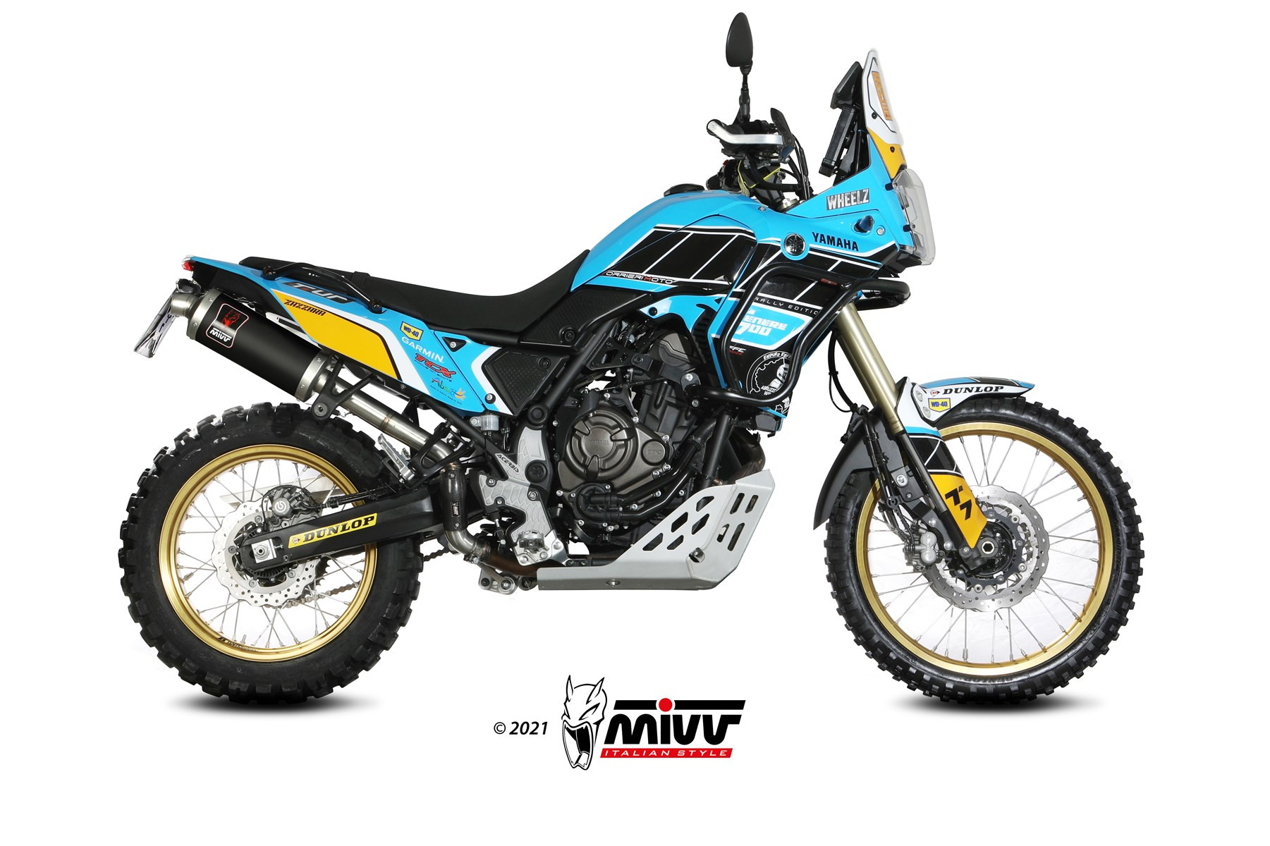 Mivv Full system 3x1 X-M5 Black Triumph Trident 660 2021-25
