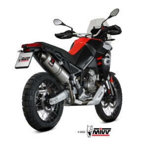 Mivv Slip-On Dakar St. Steel Aprilia Tuareg 660 2022-25