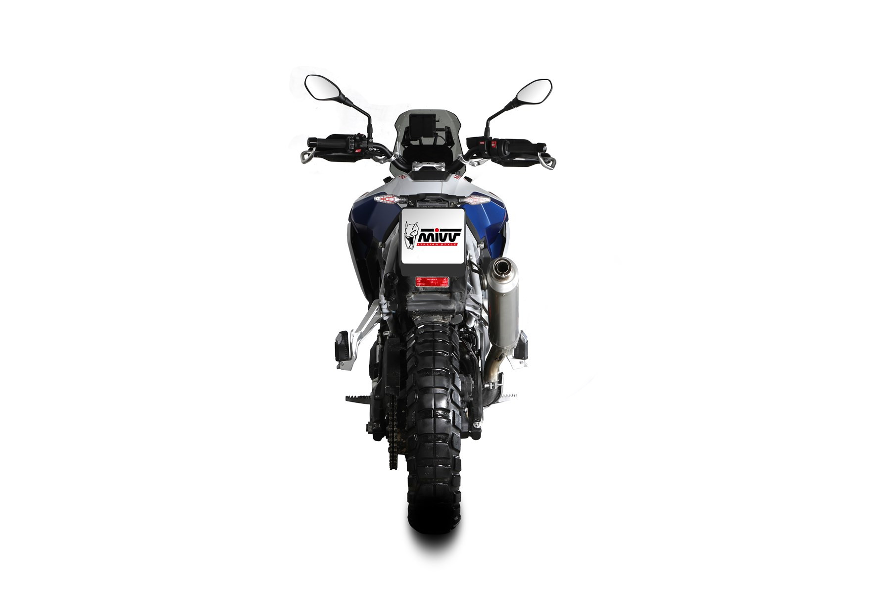 Mivv Slip-On Dakar St. Steel BMW F 900 GS 2024-25