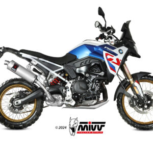 Mivv Slip-On Dakar Black BMW F 900 GS 2024-25