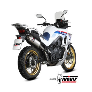 Mivv Slip-On Dakar Black Honda XL750 Transalp 2023-25