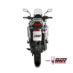 Mivv Slip-On Dakar Black Honda XL750 Transalp 2023-25